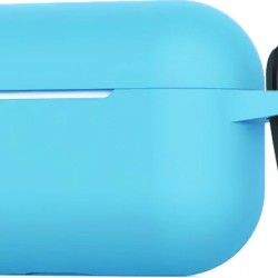Silicon Case for Airpods Pro with Hook- Light Blue