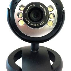 Powertech Web Camera 1,3MP Plug&Play PT-509 - Black