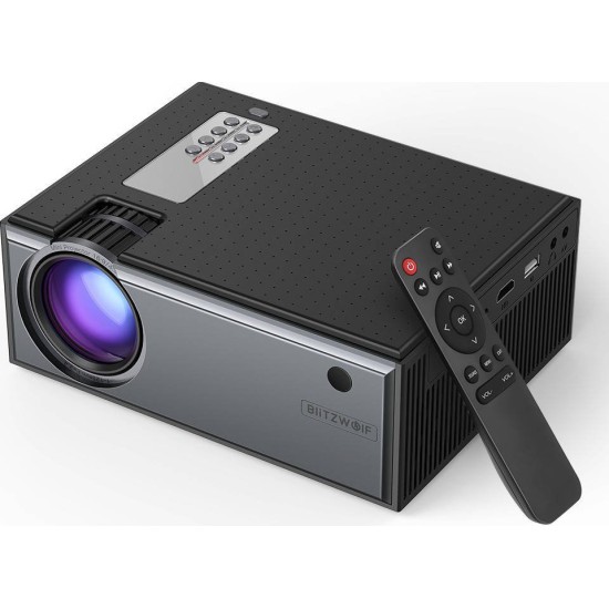 BlitzWolf BW-VP1 Projector Τεχνολογίας Προβολής LCD  Μαύρος με Φυσική Ανάλυση 1280 x 720 2800lm