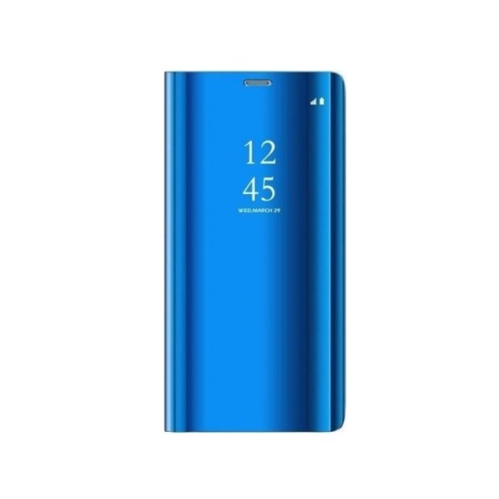 Smart Clear View Case for Huawei P40 Lite E / Huawei Y7P Blue Smart Clear View Case for Huawei P40 Lite E / Huawei Y7P Blue