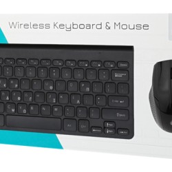 Powertech Wireless Set Mouse & Keyboard PT-940 1200dpi - Black