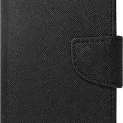 Fancy Book Case Black for Samsung Galaxy Α03 / A03S