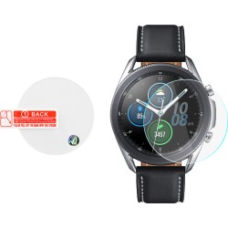 Volte-Tel Τζαμάκι Προστασίας για Samsung Watch 3 45mm R840/R845 2.5D Full Glue 1.40'' 9H 0.26mm 2.5D Full Cover