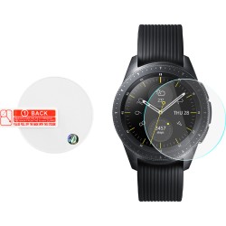 Volte-Tel Τζαμάκι Προστασίας για Samsung Watch 42mm R810/R815/R880 2.5D Full Glue 1.20'' 9H 0.26mm 2.5D Full Cover