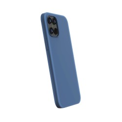 Devia Liquid Silicon Θήκη iPhone 12/12 Pro Μπλε (6.1'')