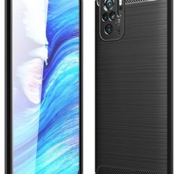 Carbon Case Black for Xiaomi Redmi Note 10/Note 10s/Note 10 5G / Poco M5s 