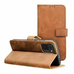 Forcell Tender Book Case Brown for Xiaomi Redmi 10c 