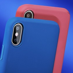 Forcell Silicon Case for Huawei P40 Lite E - Blue