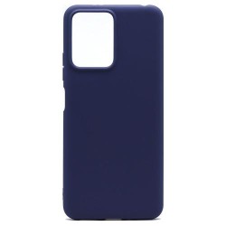 Matt TPU Silicon Case Dark Blue for Xiaomi Redmi Note 12 4G 