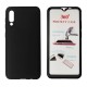 Phone Case Body 360° Black for Xiaomi Mi 9 Lite with Tempered Glass - POWERTECH - 6.39''
