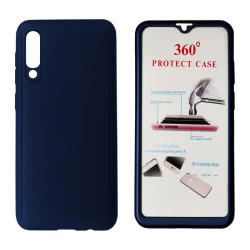 Blue Body Case 360° for Xiaomi Redmi 8 with Tempered Glass, POWERTECH
